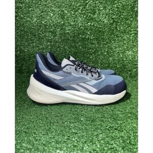 Reebok Womens Floatride Navy Blue Daily Work Composite Safety Toe Shoes Size 7.5